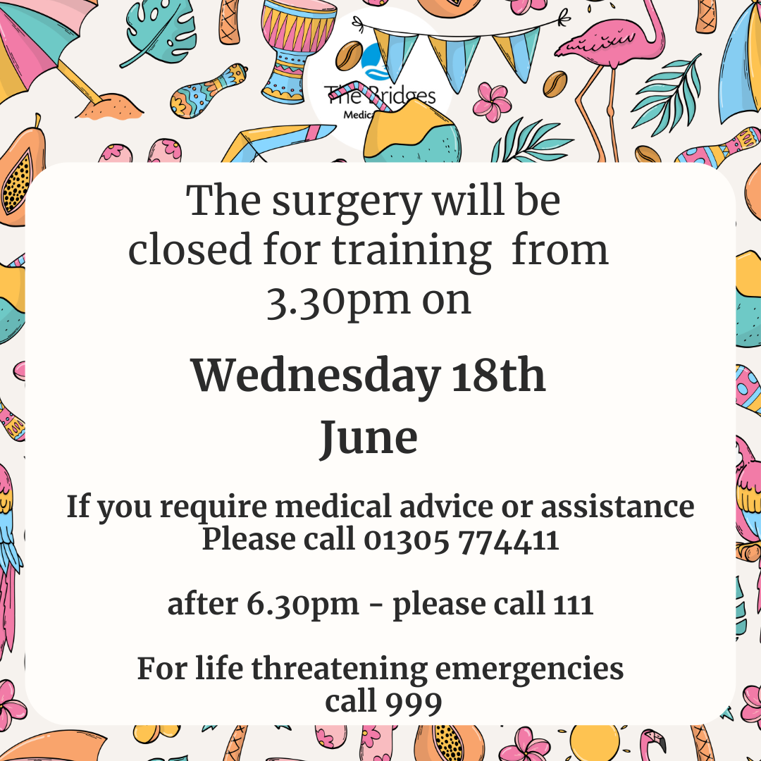Surgery closed for training